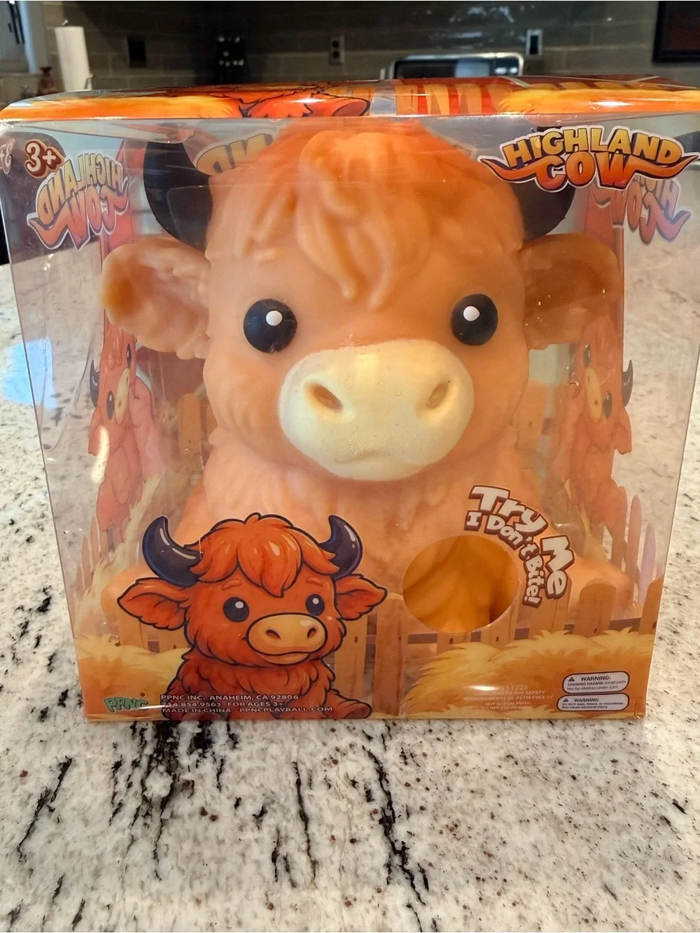 Highland Cow Jumbo Squishy!